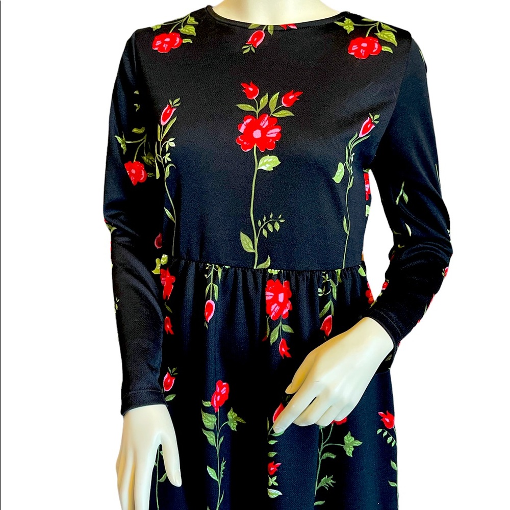 Maxi dress long sleeve